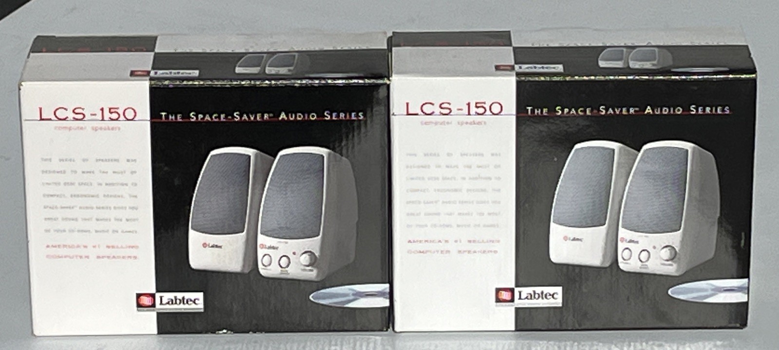 New Labtec Computer Speakers LCS-150 (2 Sets Available)