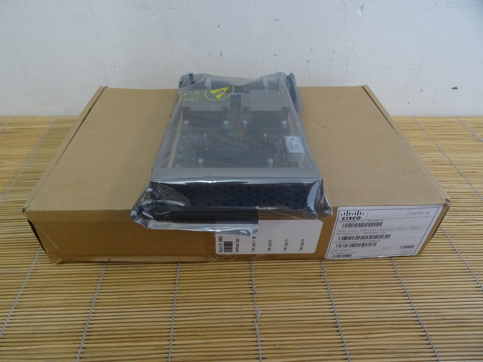 NEW Cisco N55-M160L3-V2 Nexus 5596 Layer 3 Expansion Module V2 NEW OPEN BOX 