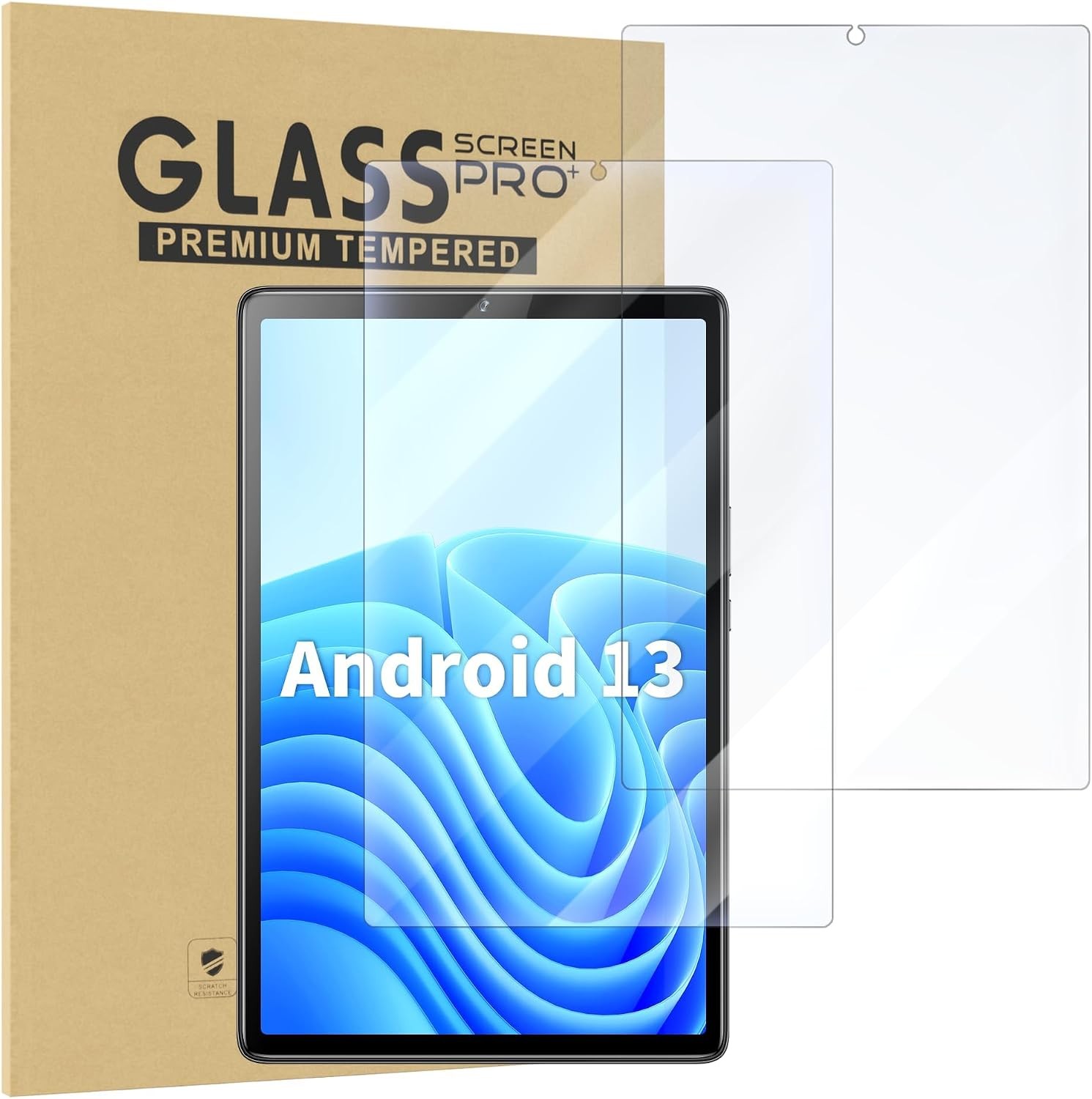 2-Pack Premium Tablet Screen Protector for N10 Android Tablet, Anti-Scratch