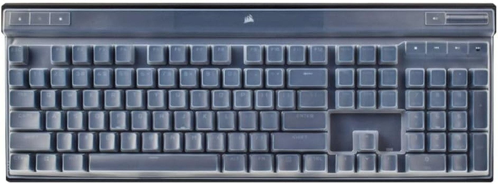 Silicone Keyboard Skin Compatible for Corsair K70 MAX RGB Mechanical Wired Gami