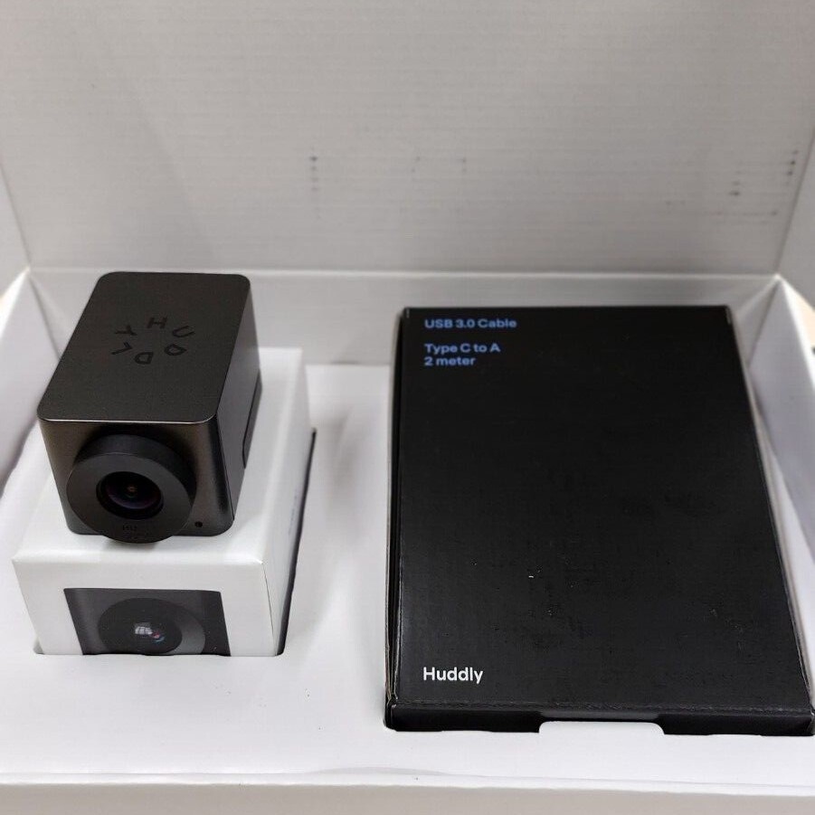 Huddly GO RRP $499 Video Conferencing Camera USB-C Webcam PN: 7090043790092