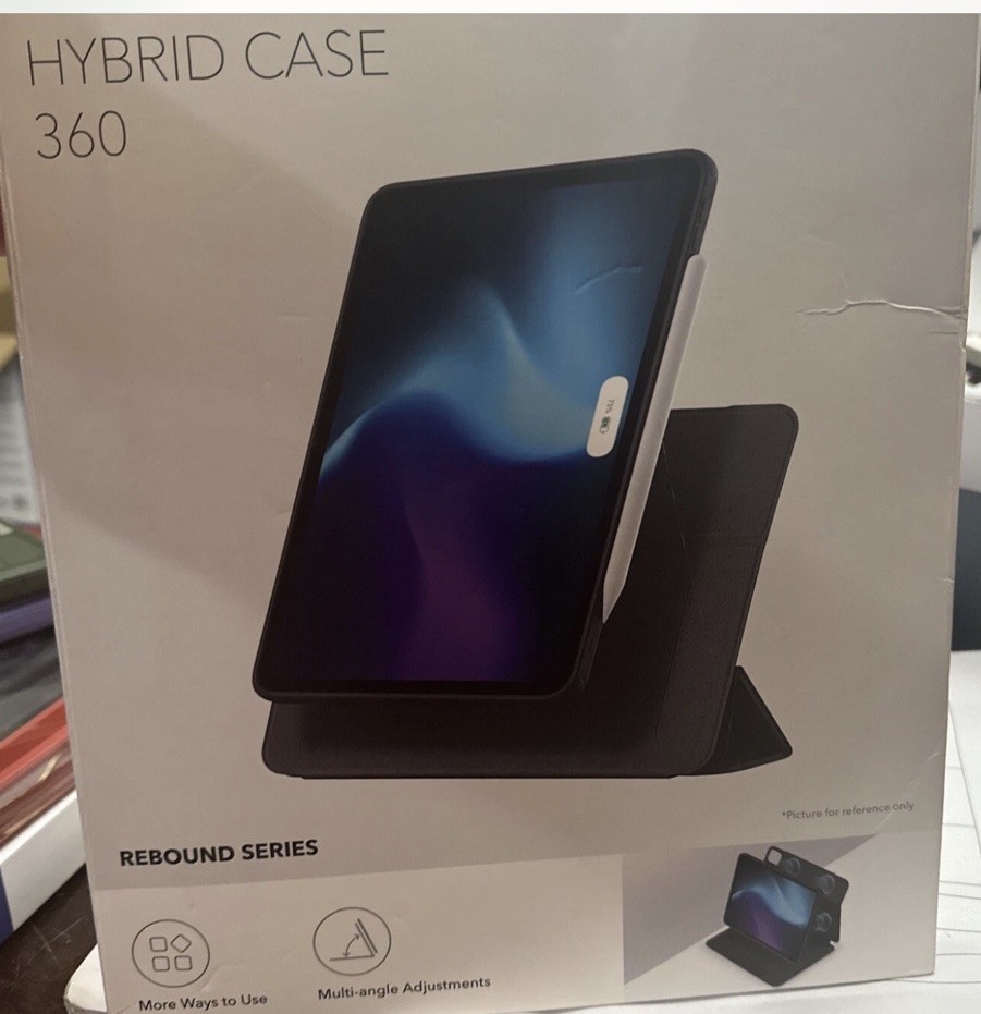 ESR Hybrid Case 360 For iPad Pro 13 Inch. Rebound Series. Black
