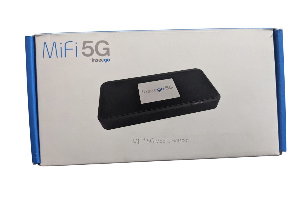 Inseego Verizon MiFi M2100 5G UW Wi-Fi Hotspot Modem - Black - w/Charger 