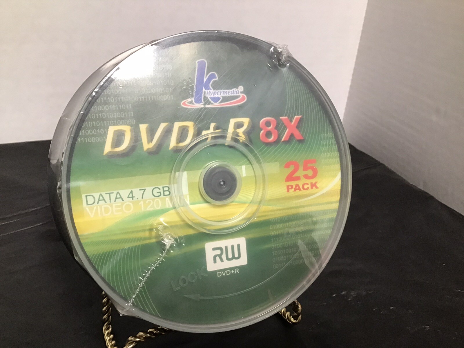K Hypermedia DVD+R 25 Discs 8x Speed 4.7 GB 120 Min New Sealed Package