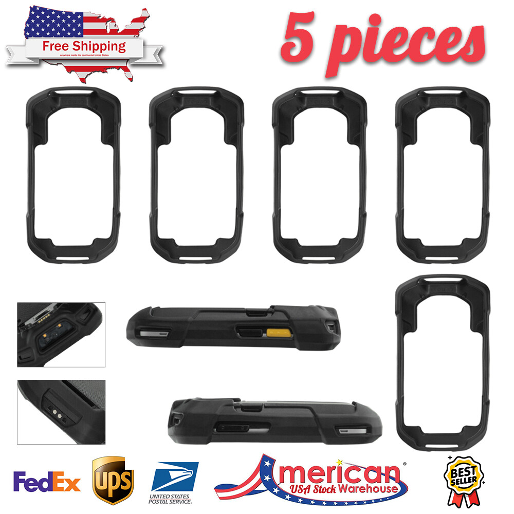 5pcs Protective Rubber case Cover Zebra  TC70 TC72 TC75 TC77 TC70X 75X