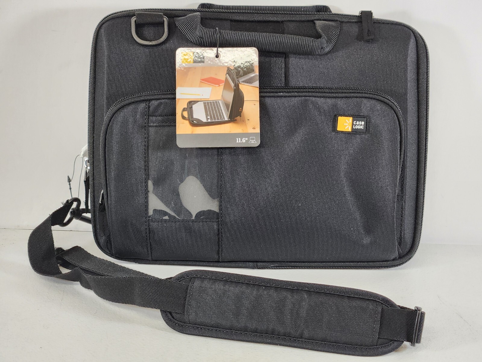 Case Logic 11.6' Laptop Case Bag Black Shoulder Strap Model 3203771