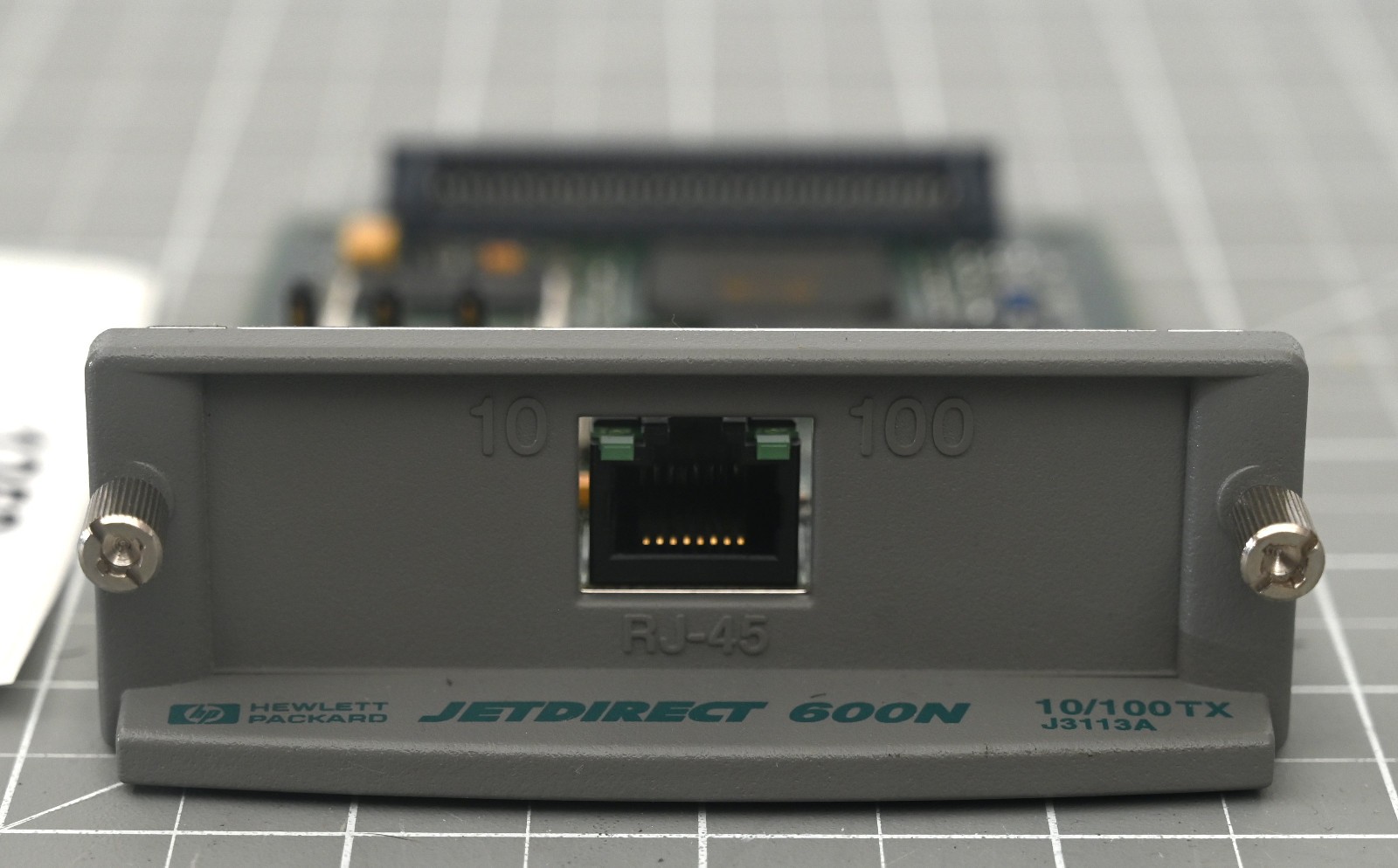 HP Jetdirect 600N J3113A Internal Print Server Card 10/100TX RJ-45 J3113-60002