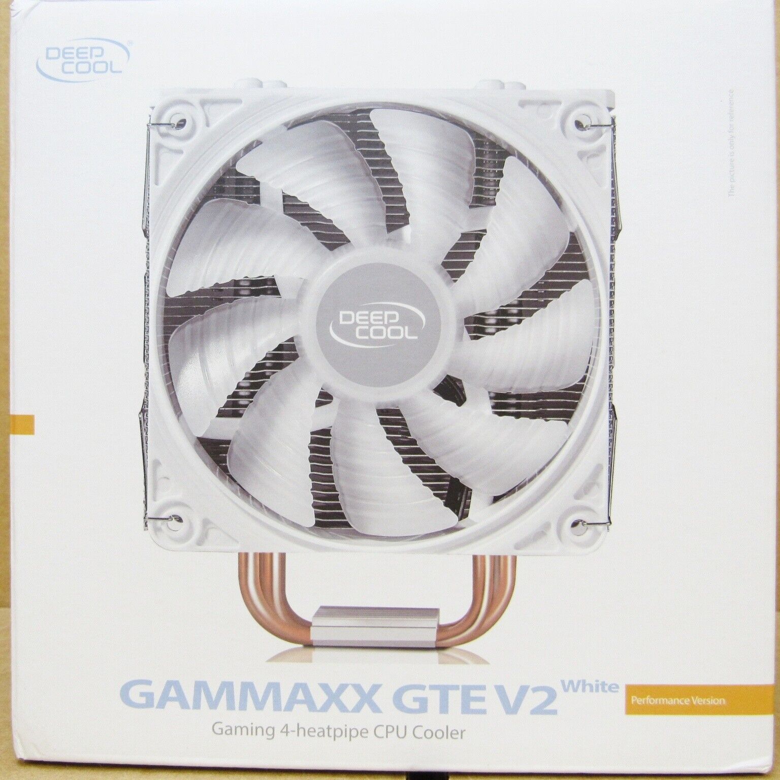 New DeepCool GAMMAXX GTE V2 (White Version) CPU Cooler (New-In-The-Box Unit)