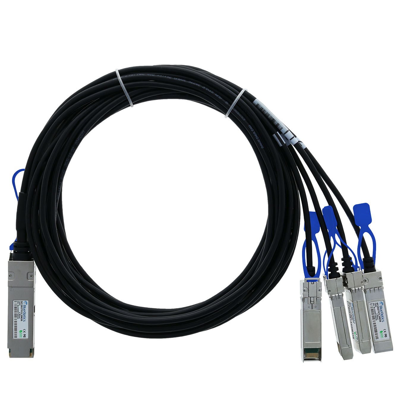 Juniper JNP-100G-4X25G-2M Compatible BlueLAN QSFP28 DAC SC282701L2M26