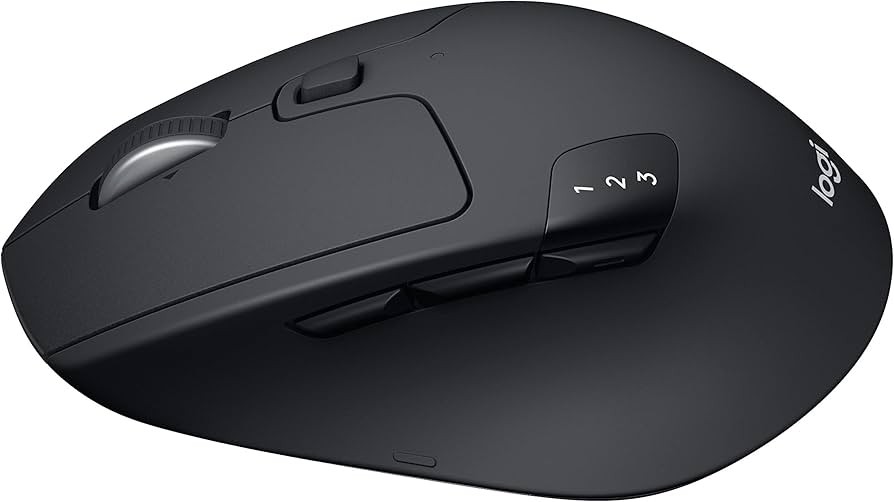 Logitech M720 Triathlon Wireless Optical Mouse Black  (/RT6-24128-910-004790-...