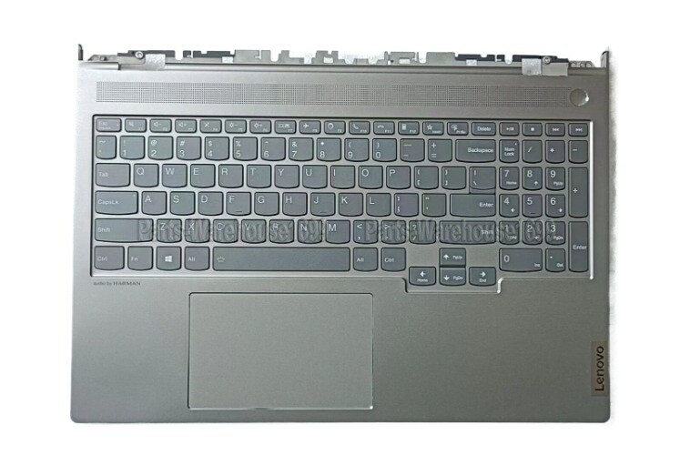 95%New for Lenovo ThinkBook 16p G2 ACH Keyboard Cover Palmrest 5CB1D04535