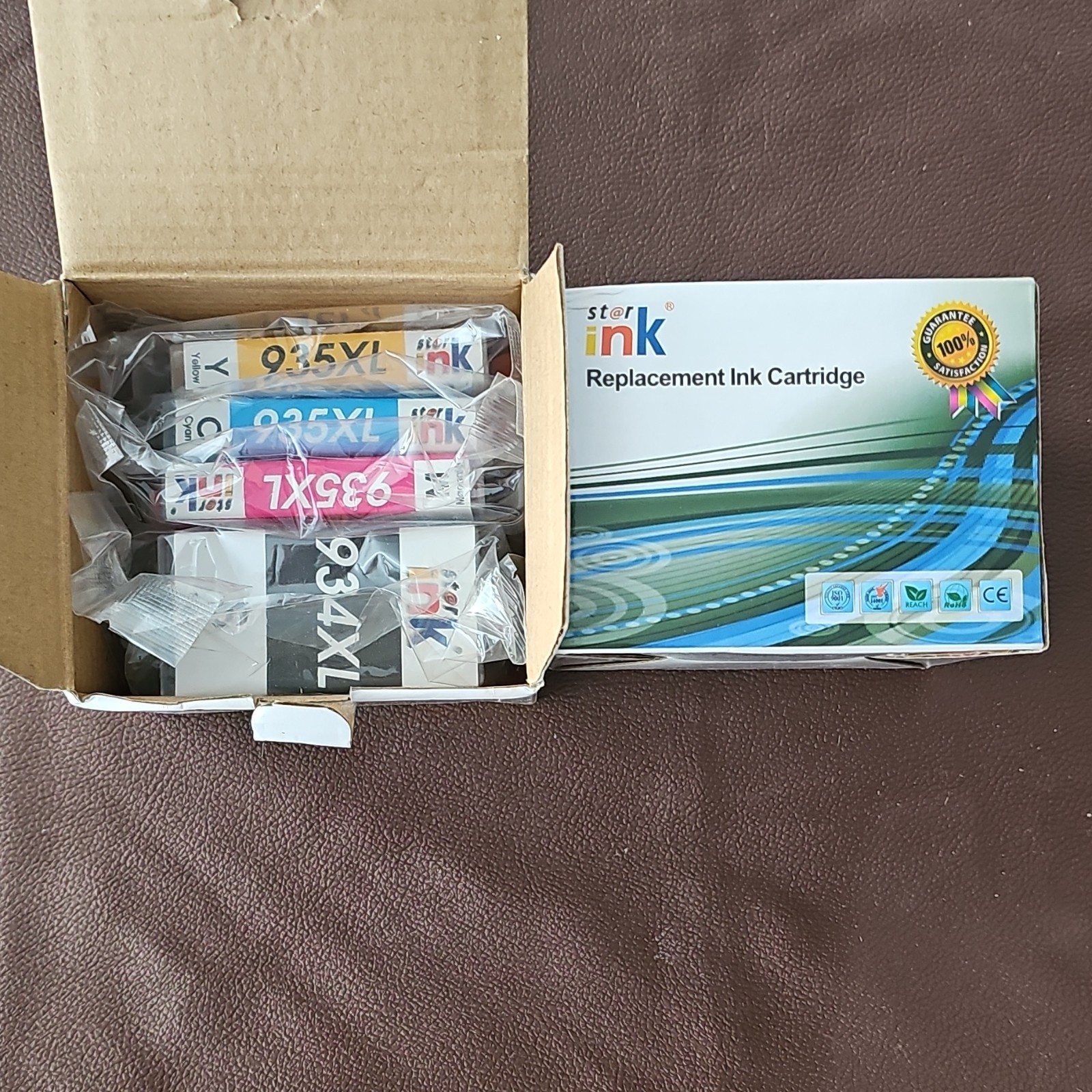 Star Ink 934XL/935XL Replacement Ink Cartridge Set for HP