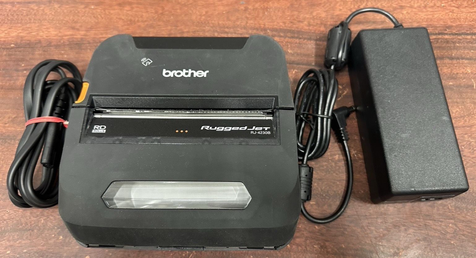 Brother RJ-4230B Mobile Bluetooth Thermal Printer ~ Charger & Battery Included