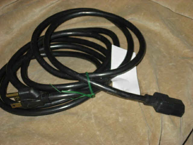 Power Cord for TV-Monitor-Computer (IEC), used, 12 foot