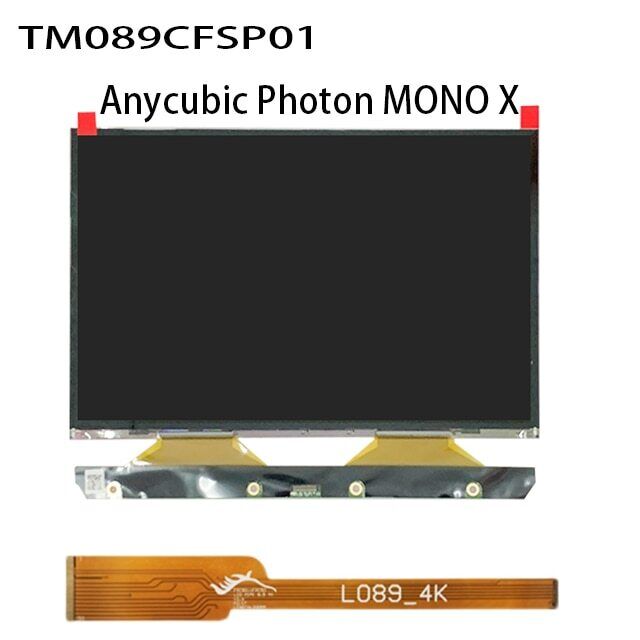 TM089CFSP01 PJ089Y2V5 Monochrome LCD for Anycubic Photon MONO X SLA LCD Screen