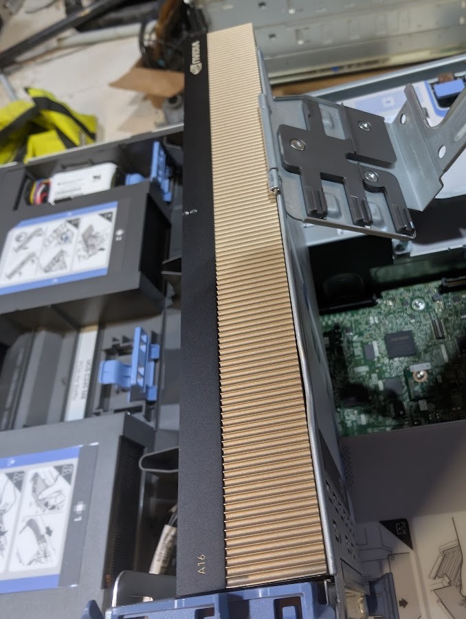NVIDIA Tesla A16 64GB GDDR6 PCIe 4.0 x8 GPU Graphics Card