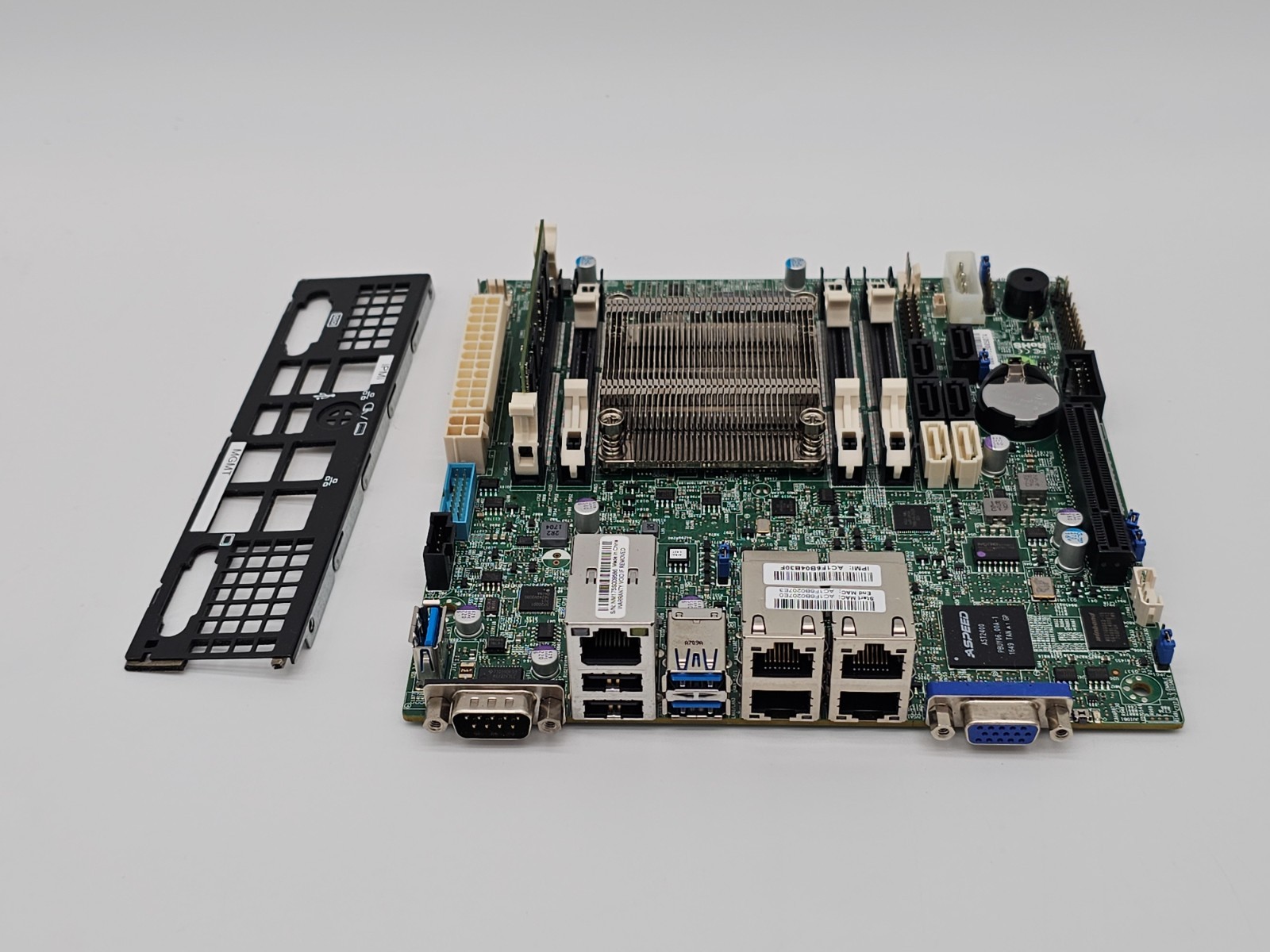 Supermicro A1SAi-2750F Server Motherboard Intel Atom C2750 8GB RAM Low TDP 8C