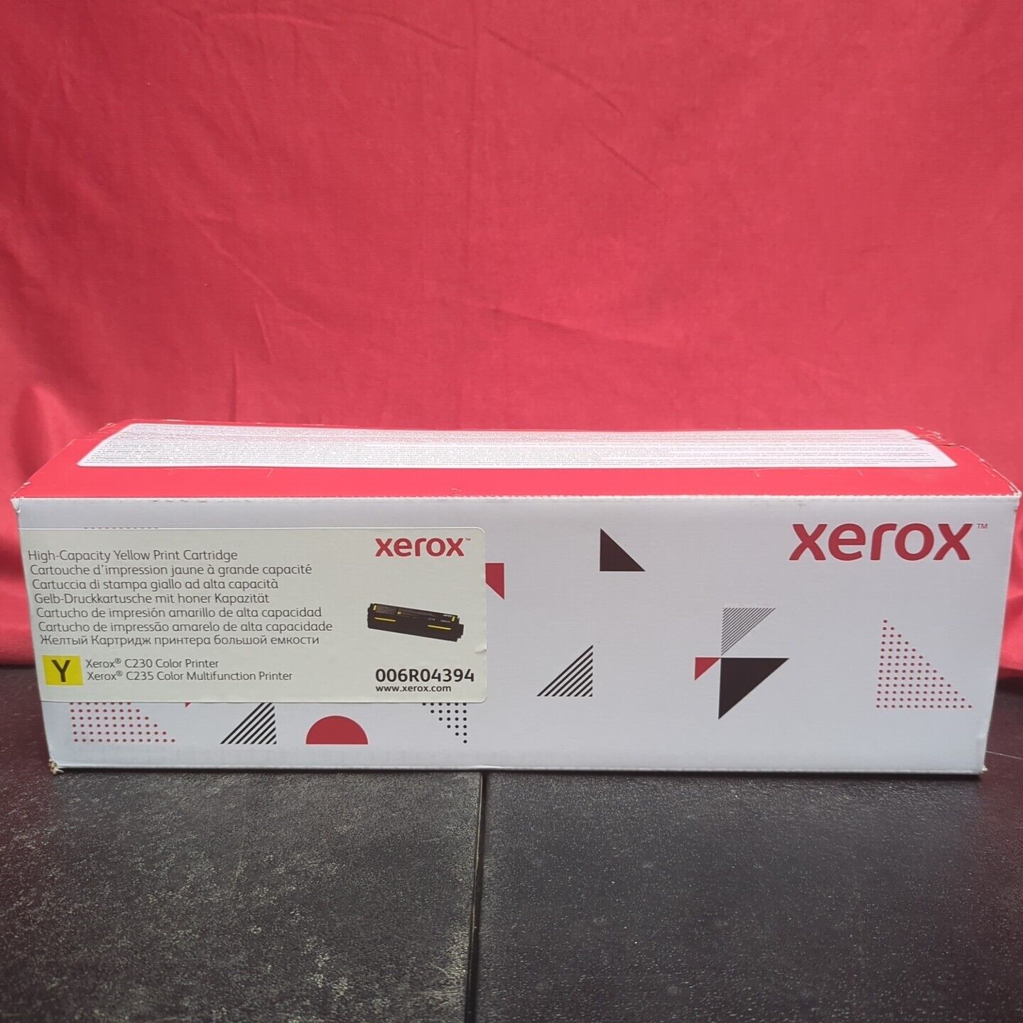 GENUINE Xerox 006R04394 Yellow High Capacity Print Cartridge for C230/C235 Color