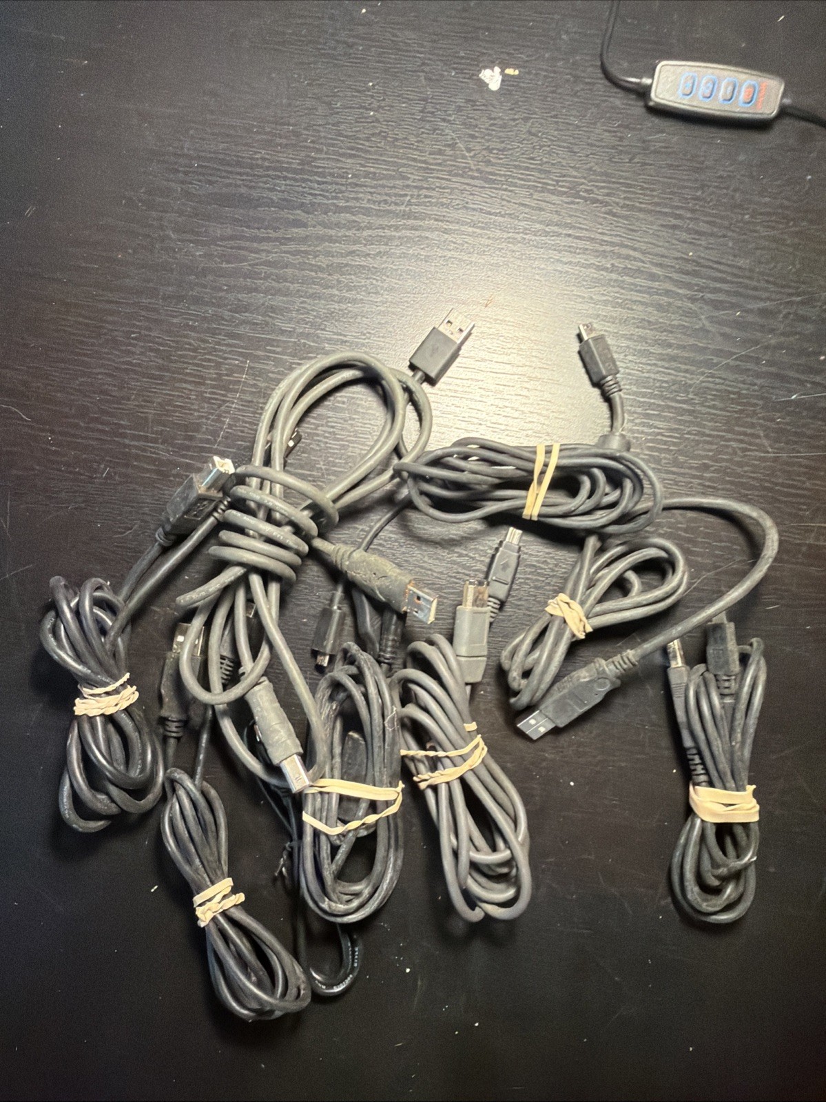 Large Lot Mixed USB RCA AUX Audio Cables Car Adapter Mini Micro USB 16+ Cords