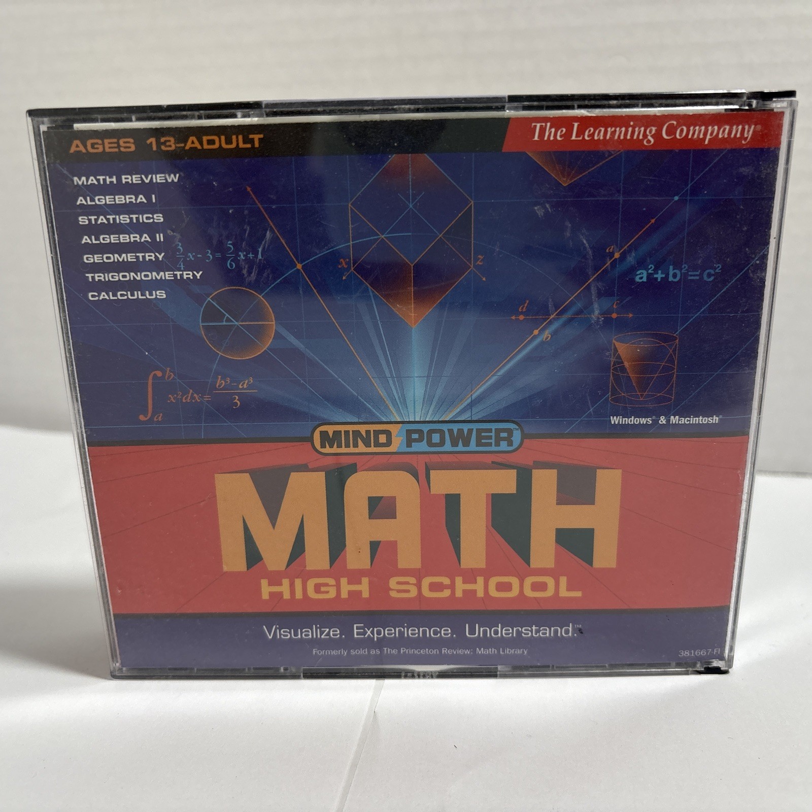 The Learning Company Mind Power Math High School PC Win MAC 6 CD Set