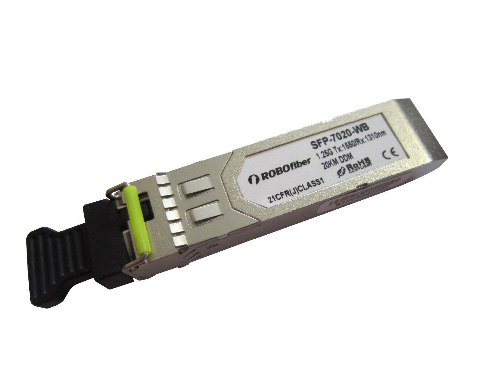 Gigabit SFP transceiver WDM single strand BiDi B 20Km Cisco compatible w/DDM