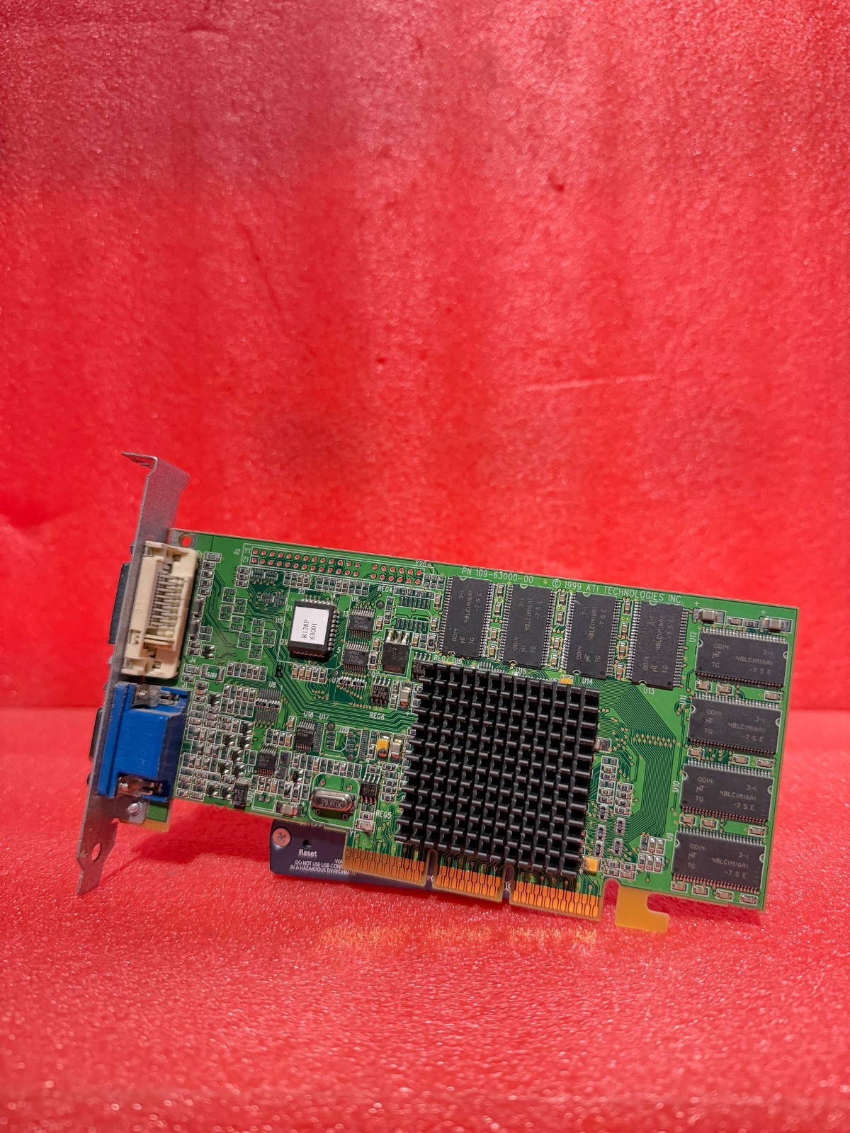 ATI 109-63000-00 Rage 128 Pro 16MB AGP Video Card, PN 1026301301
