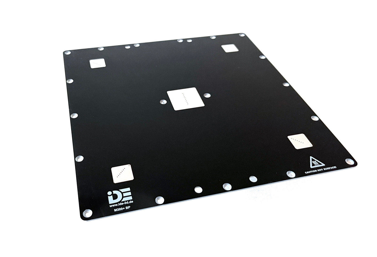 IDE Smooth Build Plate f. Zortrax M200 Plus raftless not perforated