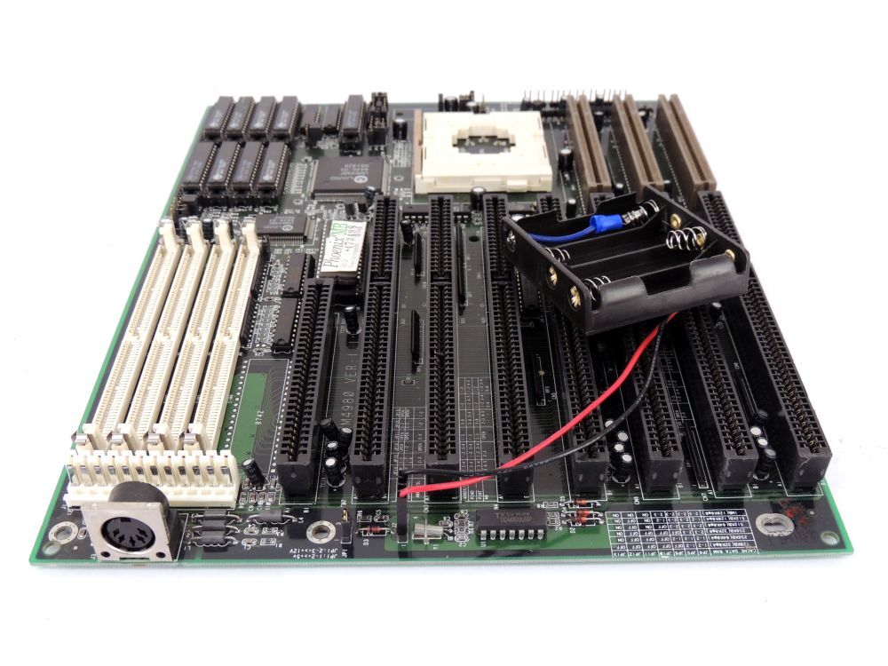 Elitegroup ECS UM4980 Retro Computer Motherboard Socket 3 Motherboard 256KB Cache