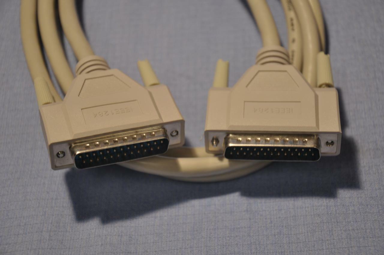 GCE 45-2506 6ft  Bi-Directional IEEE1284 A/A Parallel Cable DB25(M) to DB25(M)