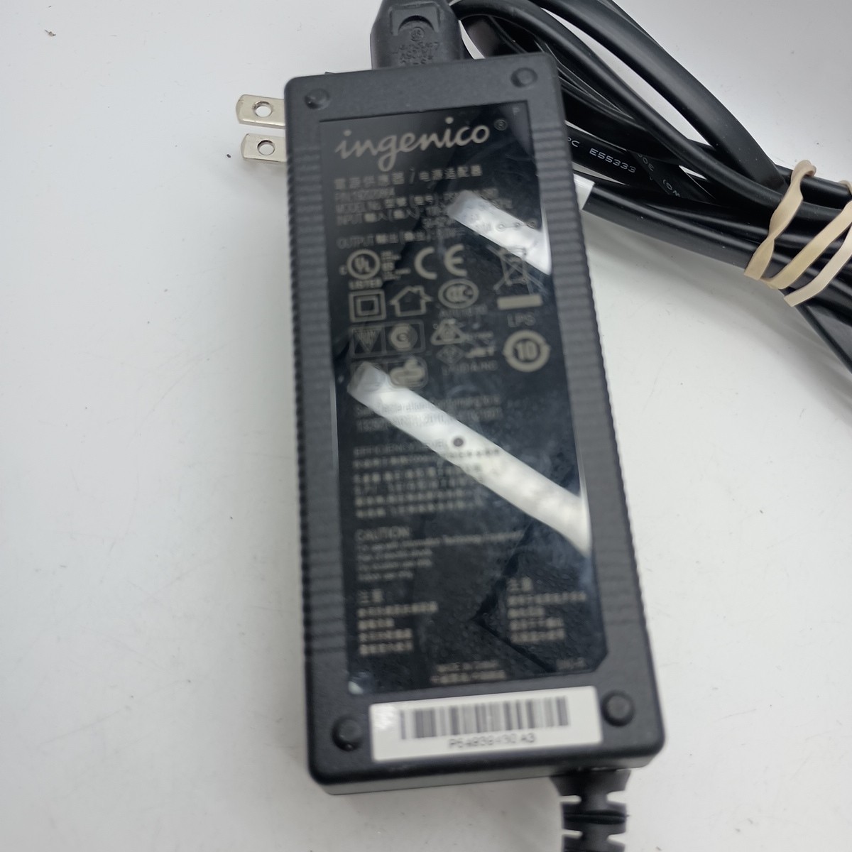 #J) Ingenico ISC480 Payment Terminal Adapter 24W 8V 3A PSM24W-080L6 Genuine OEM