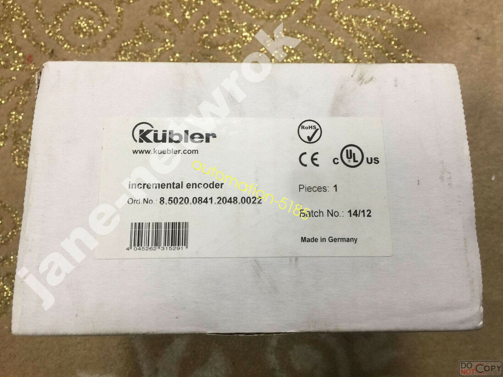 1pc for new  8.5020.0841.2048.0022  fedex or DHL