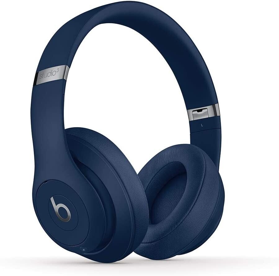 Apple Beats Studio 3 Studio3 Wireless ANC Over-Ear Headphones - Blue (MX402LL/A)