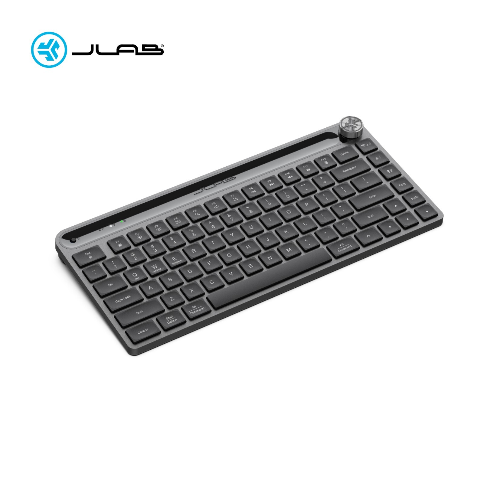 JLab Epic Mini Wireless Keyboard, Bluetooth/2.4GHz , 80 Keys, Portable, Mac/PC