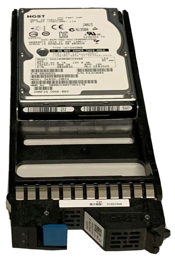 Hitachi Data Systems 900GB 10K 2.5 SAS 6GB/S HDD 9HGSS FOR CBSS/DBS 3282390-R