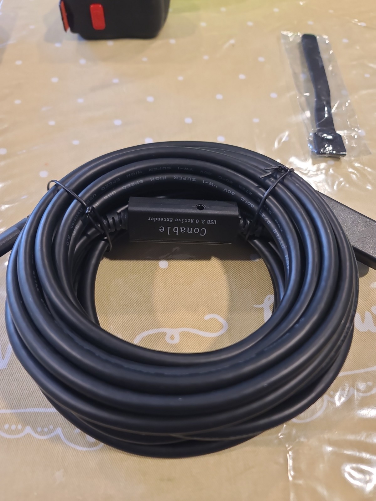 USB 3.0 Active Extension Cable SuperSpeed Repeater USB-A Male to Female 35ft.