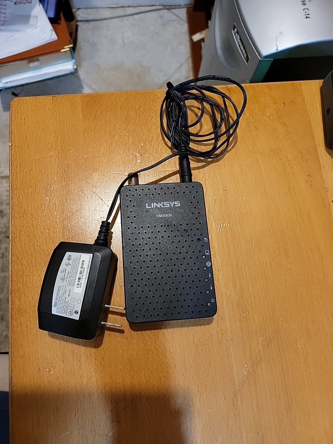 Linksys CM3008 Cable Modem Tested Works