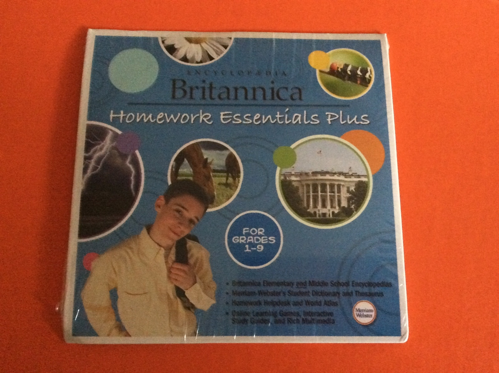 NIP encyclopedia Britannica homework IQ memory CD grade 1-9 Merriam Webster VTG