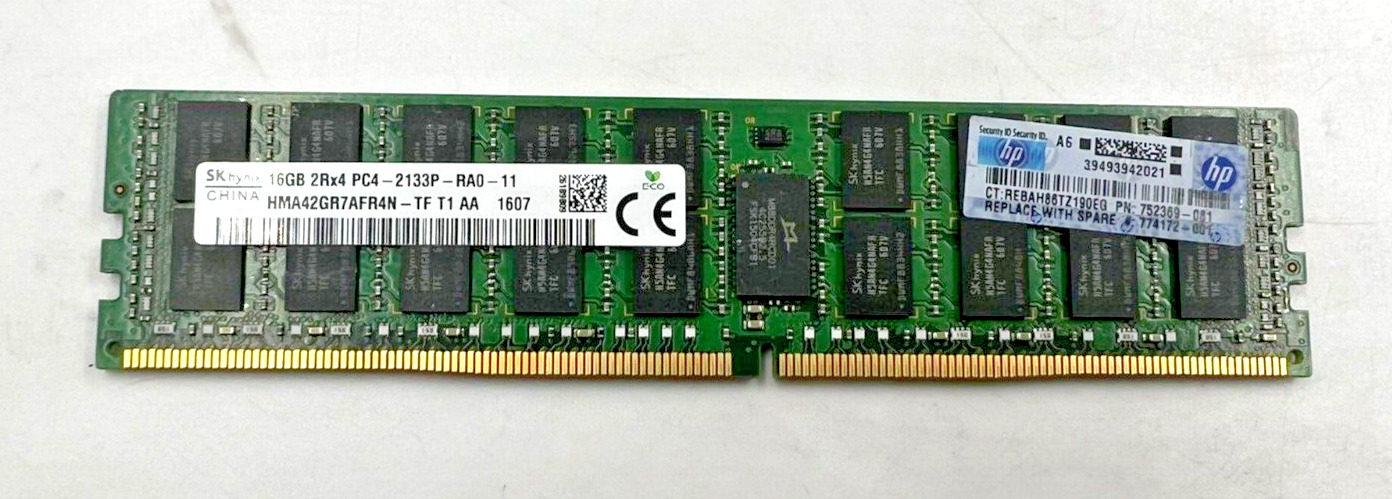SERVER RAM - SK HYNIX *LOT OF 15* 16GB 2RX4 PC4 - 2133P  HMA42GR7AFR4N-TF