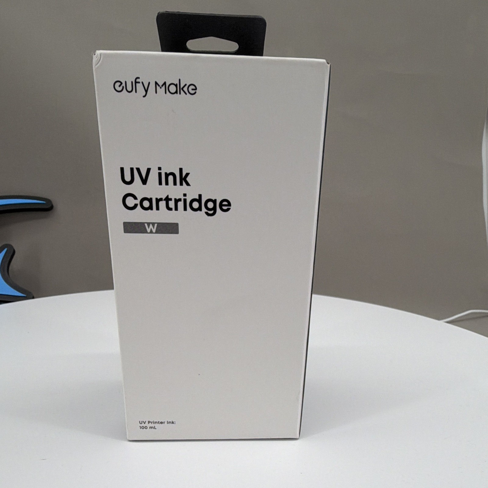 eufyMake UV Ink Cartridge White 100mL 4 E1 UV Printer/NIB Ship Free 1 biz Day 