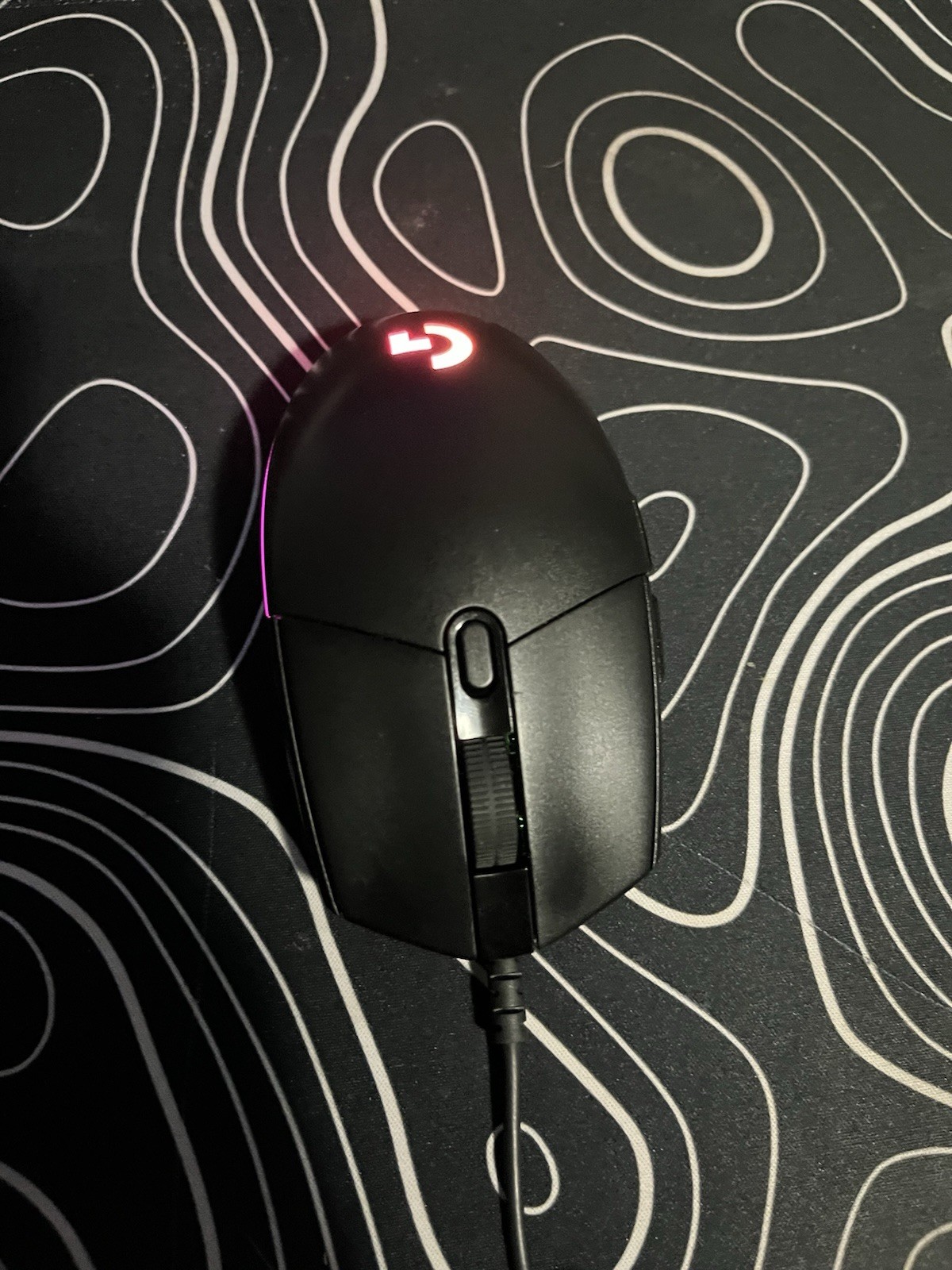 Logitech G102 Lightsync Wired Game Ong Wireless Gaming Mouse Black