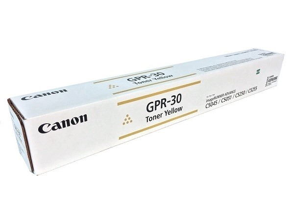Genuine Canon GPR30 (2801B003) Yellow Toner Cartridge - NEW SEALED