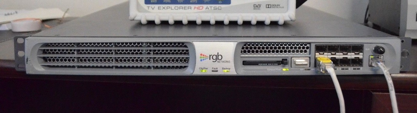 RGB Networks Motorola Simulcast Edge Processor SEP48 MPEG2 Decoder DC 48Ch 3x RF