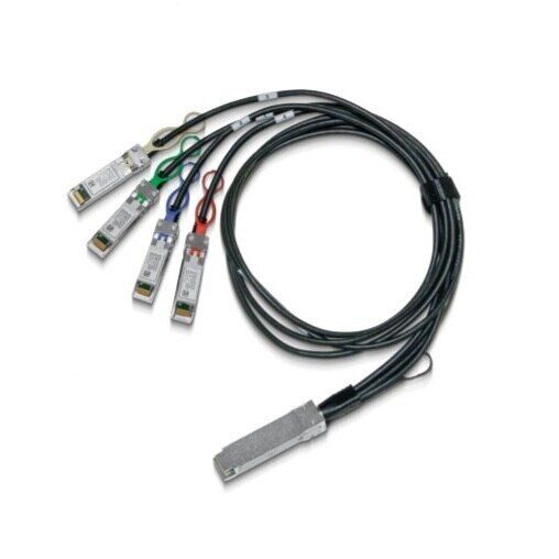 MCP7F00-A01AR30N Mellanox DAC Splitter Cable Ethernet 100GbE to 4x25GbE 1.5M