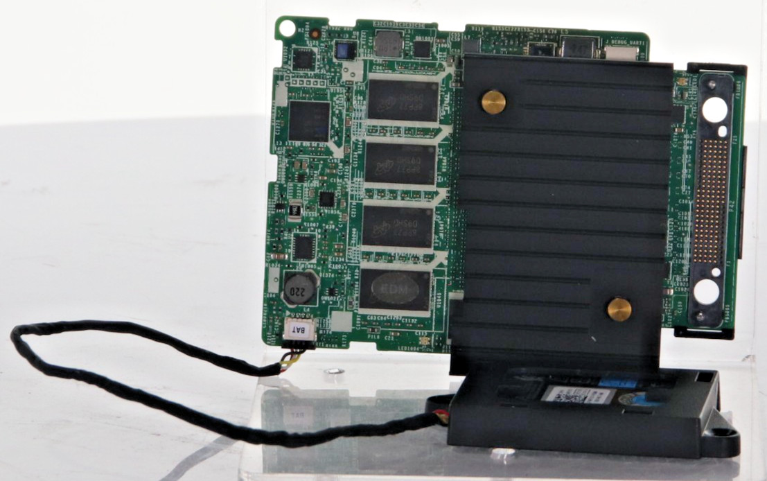 Dell H730P 12GB Mezzanine PERC (C6420 R740xd2 XR2 XE only) 7XTY8 3X31R + Battery