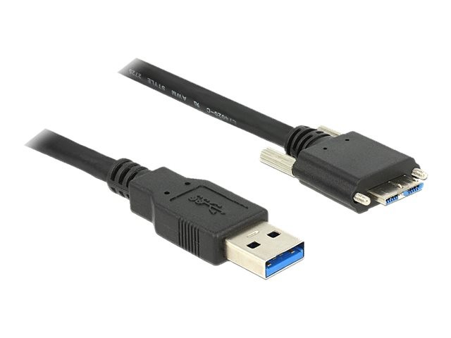 Delock USB-USB Type A m Micro-USB B USB3.0 Digital/Data Cable 3m 83599