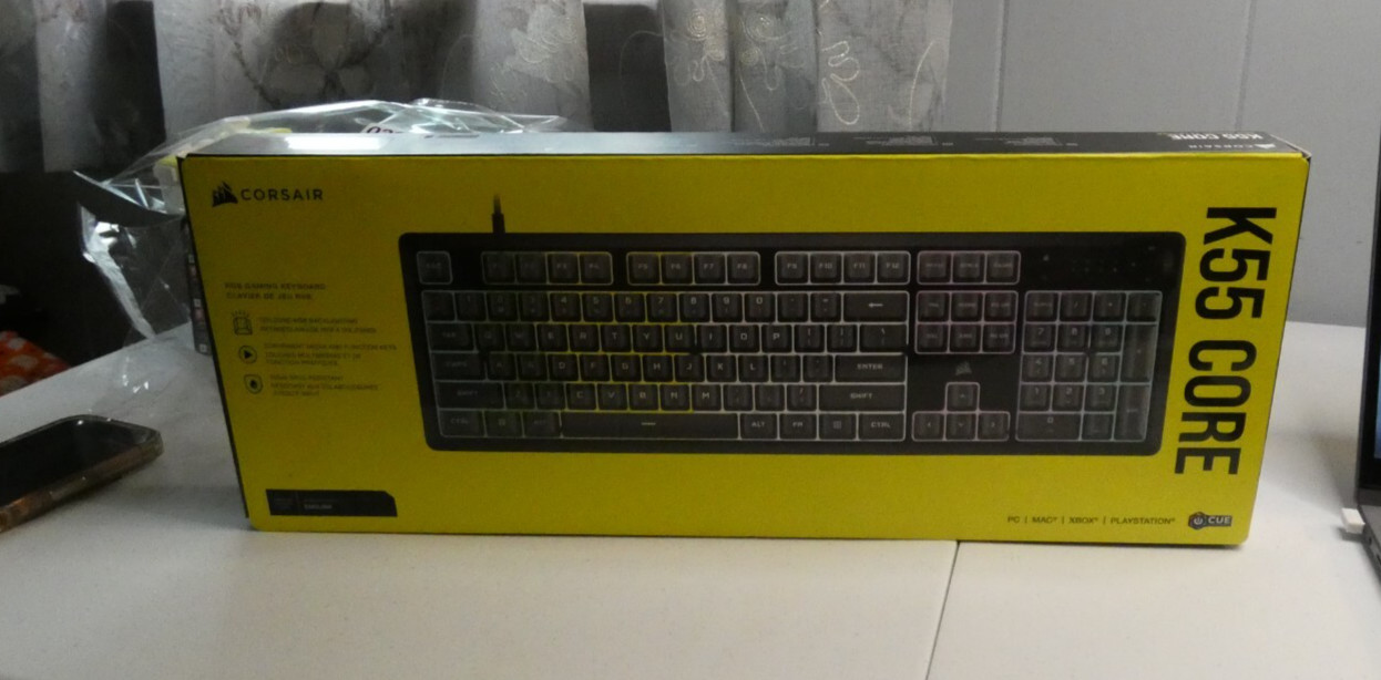 corsair k55 core keyboard ch-9226d65-na