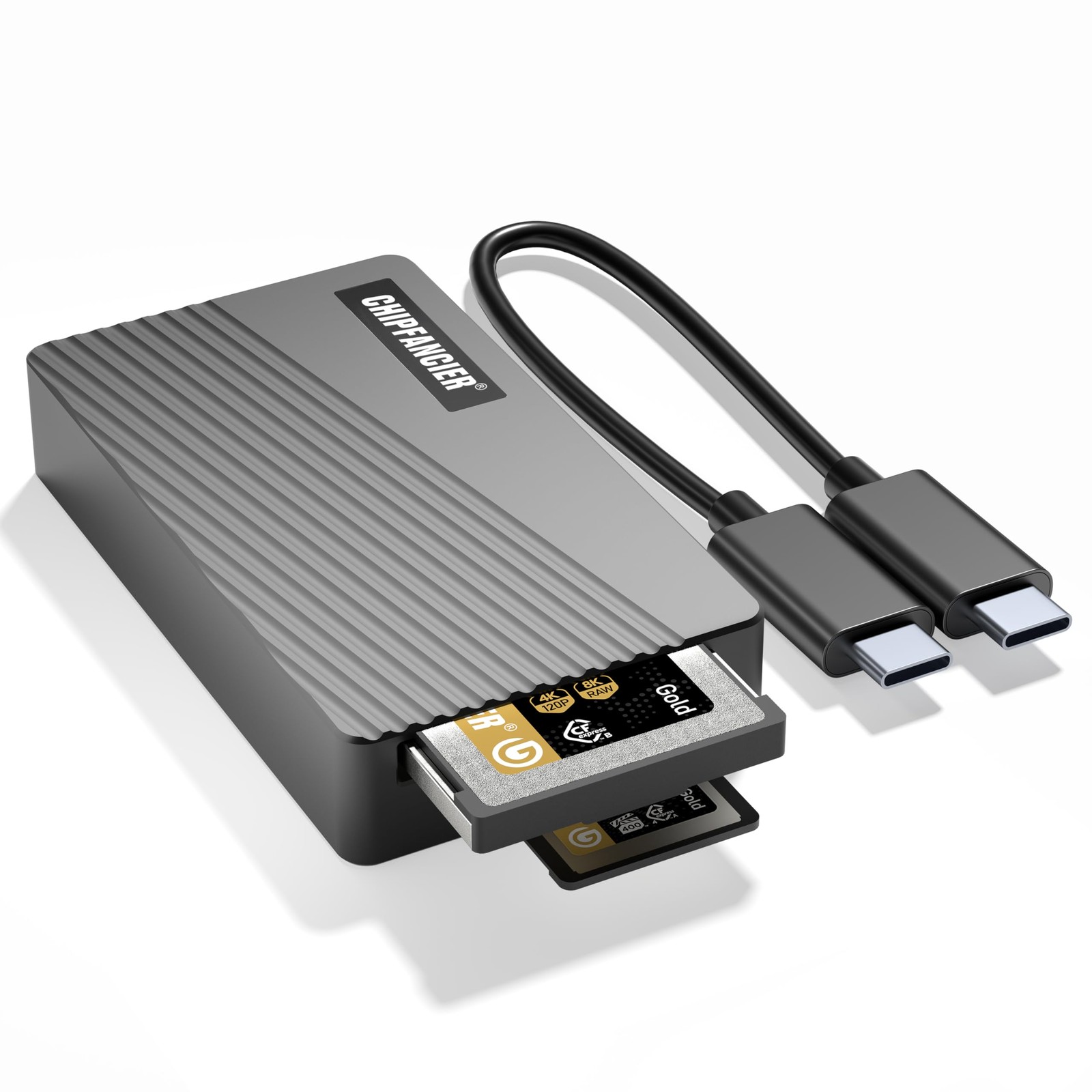 CFexpress Adapter Memory Card Reader 40Gbps USB 4.0 Type A/B - Compatible