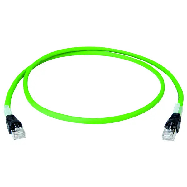 Telegärtner 100017359 RJ45 Network cable, patch cable CAT 6A S/FTP 15.0m with gu