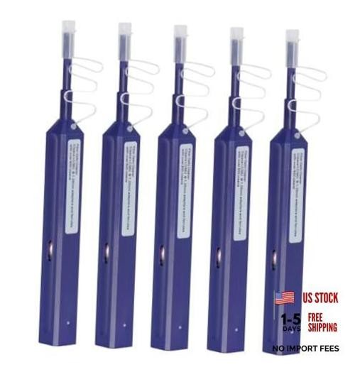 LC Fiber Cleaner Pen - Pack - 1.2mm LC Fiber Optic Cleaning Pen with Dual 5