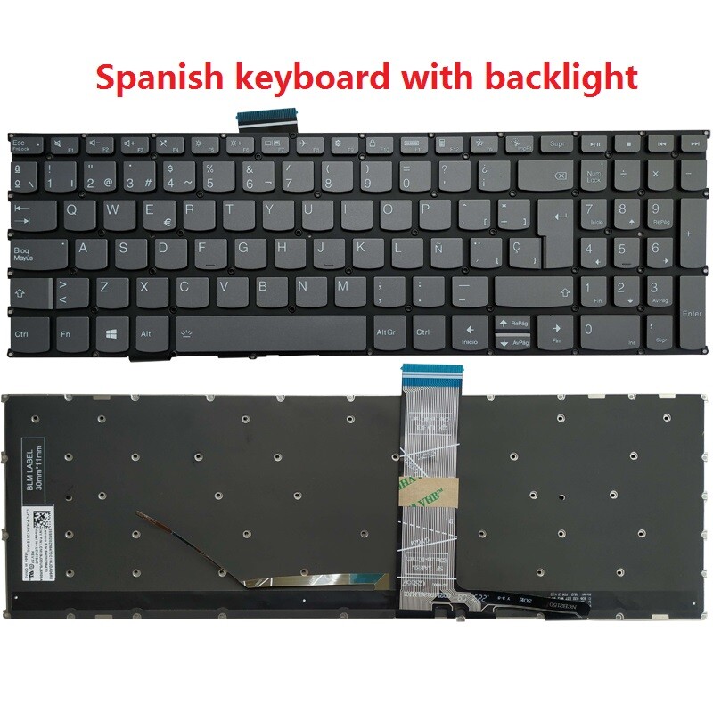 Latin/Spanish keyboard NEW FOR LENOVO Flex 5-15IIL05 5-15ITL05 5-15ALC05